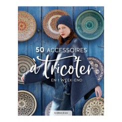Libro 50 accessoires à tricoter en 1 week-end